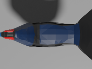 cartoon grouse Model 3D