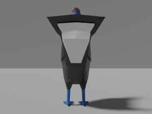cartoon grouse 3D Model