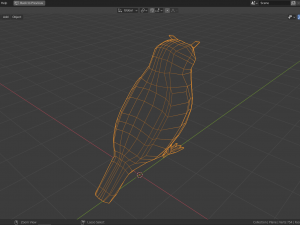 cartoon owl 3D Model