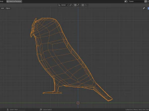 cartoon owl 3D Model
