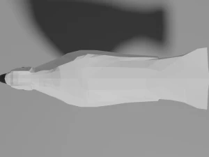 gallo cedrone del fumetto Modello 3D