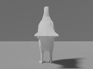 cartoon willow grouse 3Dモデル