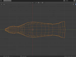 gallo cedrone del fumetto Modello 3D