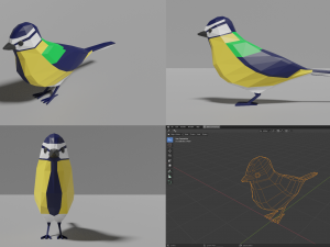 birds pack 3D 모델