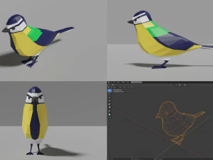 birds pack 3D Model