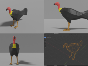birds pack 3D 모델