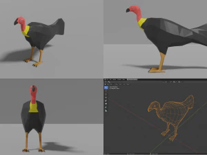 birds pack 3D Model