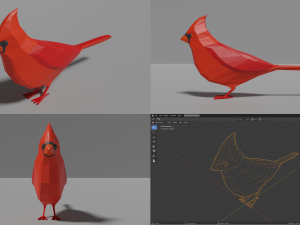 birds pack 3D 모델