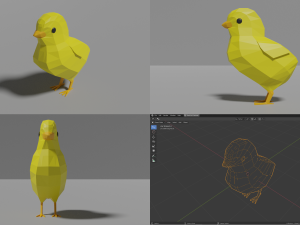 birds pack 3D 모델