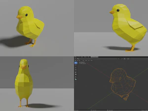birds pack 3D Model