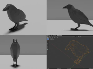 birds pack 3D Model