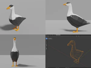 birds pack 3D Model