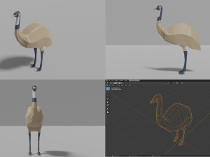 birds pack 3D 모델