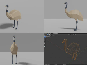 birds pack 3D Model
