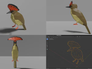 birds pack 3D Model