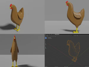 birds pack 3D Model