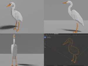 birds pack 3D Model