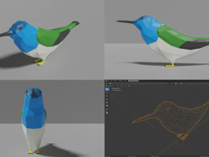 birds pack 3D Model