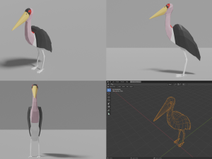 birds pack 3D 모델