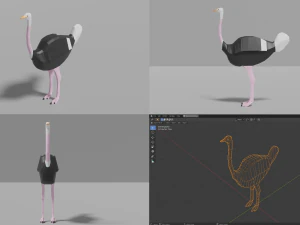 birds pack 3D Model