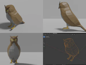 birds pack 3D Model