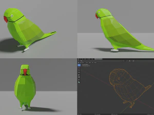 birds pack 3D Model