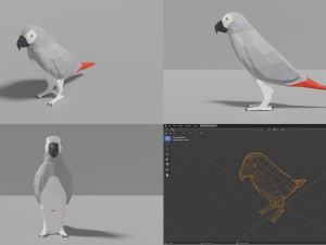 birds pack 3D 모델