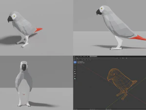 birds pack 3D Model