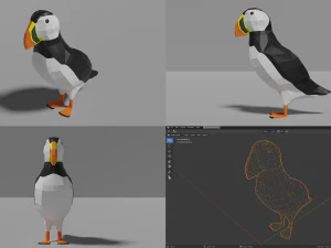 birds pack 3D Model