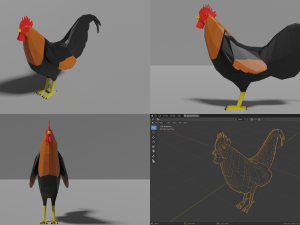 birds pack 3D 모델