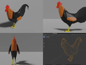 birds pack 3D Model