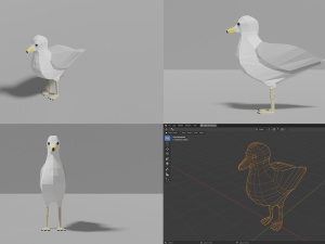 birds pack 3D 모델