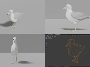 birds pack 3D Model