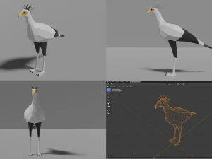 birds pack 3D Model