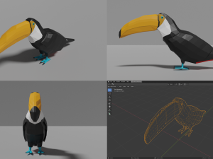 birds pack 3D 모델