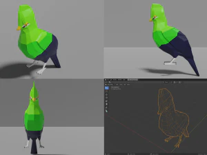 birds pack 3D Model