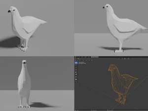 birds pack 3D Model