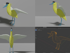 birds pack Modelo 3D