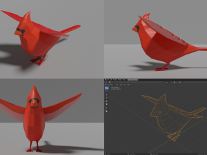 birds pack Modelo 3D