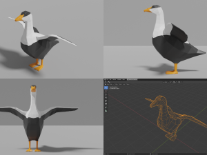 birds pack Modelo 3D