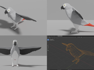 birds pack Modelo 3D