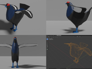 birds pack Modelo 3D