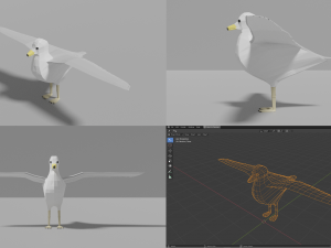 birds pack Modelo 3D