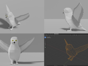 birds pack Modelo 3D
