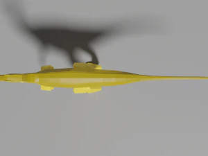 low-poly gallimimus 3D Model