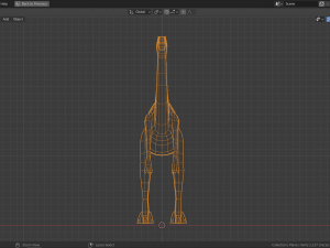 low-poly gallimimus 3D 模型