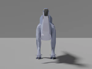 low-poly iguanodon 3D Model