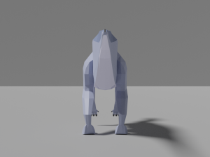 low-poly iguanodon 3D Модель