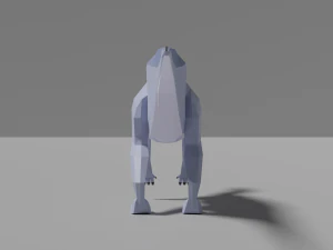 low-poly iguanodon 3D Model