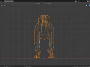 low-poly iguanodon 3D Model